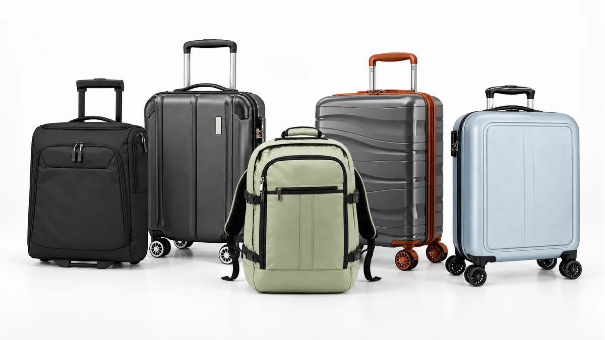 Cinco formatos de maleta para viajar con un límite de 10 kg