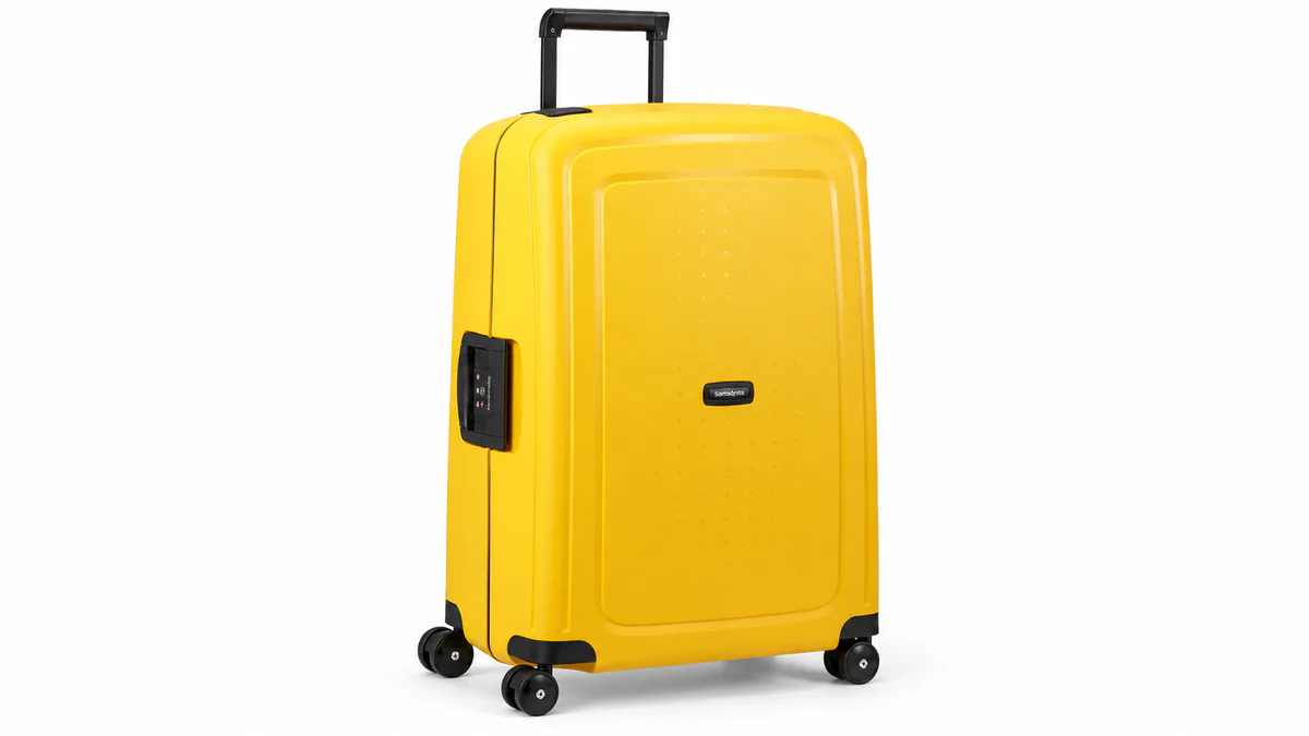 Maleta rígida Samsonite S Cure L en color Citrus